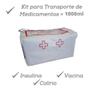 Imagem de Bolsa/caixa Térmica P/ Medicamentos E Acessórios - 1 Litro
