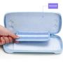 Imagem de Bolsa Capa Case Transporte Proteção + Pelicula Grips Compativel com Switch Padrão