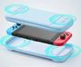 Imagem de Bolsa Capa Case Transporte Proteção + Pelicula Grips Compativel com Switch Padrão