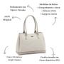 Imagem de Bolsa Casual Com Textura Feminina Chenson 84609