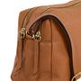 Imagem de Bolsa Classe Couro Feminina Transversal 2870 Cb02 Marrom