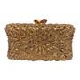 Imagem de Bolsa Clutch Feminina De Festa Luxo Com Cristais E Strass