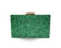 Imagem de Bolsa Clutch Festa Verde Pedras Casamentos Madrinhas Formaturas