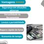 Imagem de Bolsa compacta para bike com kit multifuncional.