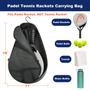 Imagem de Bolsa Cosmos Padel Racket Pickleball Paddle Sling Grey