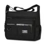 Imagem de Bolsa Crossbody Masculina de Grande Capacidade - Porta-Documentos com Vários Bolsos