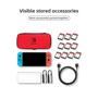Imagem de Bolsa de Armazenamento Portátil para Nintendo Switch - Capa Dura para Console e Acessórios