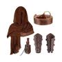 Imagem de Bolsa de Cinto Medieval Renascentista - Kit com 5 Peças (Celta, Viking, Steampunk)