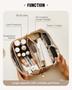 Imagem de Bolsa de cosméticos EACHY Travel Makeup Bag à prova d'água (branca)