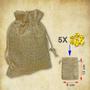 Imagem de Bolsa de Dados Estilo Rústico - RPG