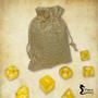 Imagem de Bolsa de Dados Estilo Rústico - RPG