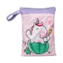 Imagem de Bolsa de Fraldas à Prova d'Água 25x35cm - Reutilizável com Dois Zíperes Wet/Dry