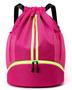 Imagem de Bolsa de futebol BROTOU Mochila com cordão com compartimento para bolas e sapatos
