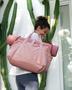 Imagem de Bolsa de Ginástica BAGSMART para Mulheres - Mochila de Viagem Rosa Escuro