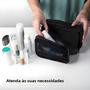 Imagem de Bolsa de Higiene Masculina à Prova d'Água para Viagem - Compartimento para Seca e Molhado