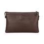 Imagem de Bolsa de Mão Masculina de Couro PU - Carteira Casual de Viagem com Bolso