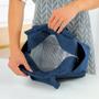 Imagem de Bolsa De Mão Térmica Marmiteiran Comida Estilo Necessaire Transportar Refeições Dieta Casual Trabalho Compacta Presente