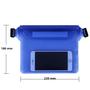 Imagem de Bolsa de Natação à Prova d'Água com 3 Camadas - Grande e Transparente para iPhone