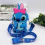 Imagem de Bolsa De Ombro De Silicone Para Crianças Meninas Lilo & Stitch Desenho Animado Figura De Anime Moda