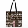 Imagem de Bolsa de ombro Grande em Neoprene Coffe Café com Zíper NF