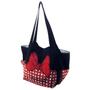 Imagem de Bolsa De Praia Feminino Alça Minnie Laço 40X10X30Cm Disney