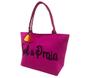 Imagem de Bolsa de Praia Neon Rosa Pink Feminina Viagem Verão Piscina Resistente Premium