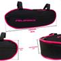 Imagem de Bolsa De Quadro Baguete Bike Bicicleta Mtb Speed Nylon Cor Rosa