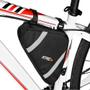 Imagem de Bolsa de Quadro Para Bicicleta Bike Selin Atrio BI094 Capacidade 1,2 Litros Ciclismo Resistente