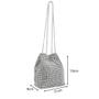 Imagem de Bolsa de Strass Bucket Bag Lya Bauarte