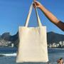 Imagem de Bolsa Ecobag  100% algodão estampa Cristo Visu