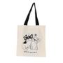 Imagem de Bolsa Ecobag  100% algodão Estampa DOG LOVE (Alça preta)