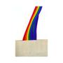 Imagem de Bolsa Ecobag 100% algodão Estampa GLOBO E MATE (Alça arco-íris)