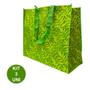 Imagem de Bolsa Ecobag Ecologica Sacola de Ombro Reutilizavel Dobravel Compras Mercado Retornavel Kit 3 Uni