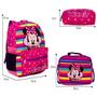 Imagem de Bolsa Escolar Feminina Minnie Reforçada Costa Toys 2U Rosa