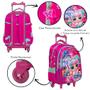 Imagem de Bolsa Escolar Infantil Lol Surprise Carrinho Com Led Passeio