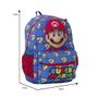 Imagem de Bolsa Escolar Masculina Grande Costas Super Mario Reforçada