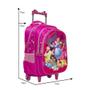 Imagem de Bolsa Escolar Menina Princesas Carrinho Led Pisca Pisca