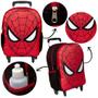 Imagem de Bolsa Escolar Menino Homem Aranha Costas Passeio Lançamento