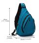 Imagem de Bolsa Estilingue TurnWay TWS-001 à Prova D'Água com Porta USB - Azul