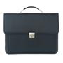 Imagem de Bolsa Executiva Masculina Com Alça Transversal Pasta para Notebook Com Chave