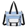 Imagem de Bolsa Feminina Alça Transversal Lateral Ombro Juvenil Adulto Estilosa Casual Dia a Dia Passeio Viagem Moderna 