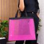 Imagem de Bolsa Feminina Bag De Ombro Grande Passeio Shopping Feira