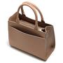 Imagem de Bolsa Feminina Bicolor Com Bolso Externo + Alça Lateral !