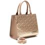 Imagem de Bolsa Feminina Bicolor Com Bolso Externo + Alça Lateral !