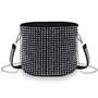 Imagem de Bolsa Feminina Brilhosa Resistente Passeio Brilhos Festas Transversal Lateral Premium Show Escolar Resistente Moderna