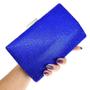 Imagem de Bolsa feminina clutch brilho pedraria strass festa premium 