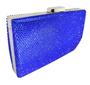 Imagem de Bolsa feminina clutch brilho pedraria strass festa premium 