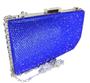 Imagem de Bolsa feminina clutch brilho pedraria strass festa premium 