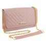 Imagem de Bolsa Feminina Clutch Carteira Matelassê Alça com Corrente