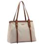 Imagem de Bolsa Feminina de Ombro Chenson Microfibra Creme 3484119